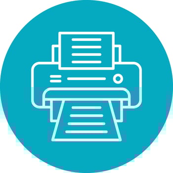 Printer Vector Icon