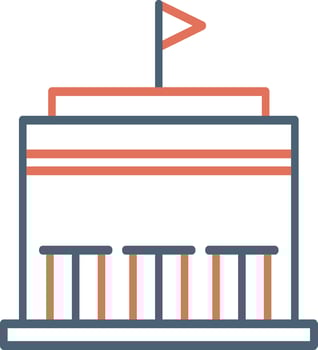 City Hall Vector Icon