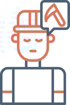 Miner Vector Icon
