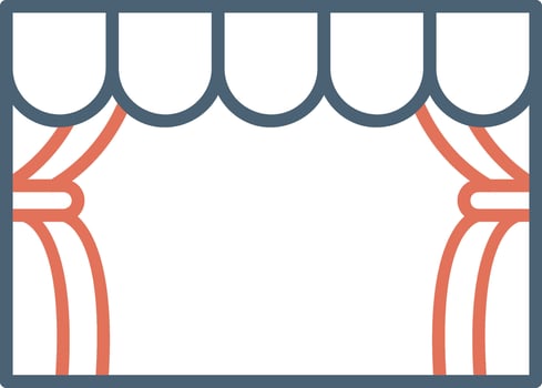Stage Vector Icon