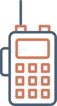 Walkie Talkie Vector Icon