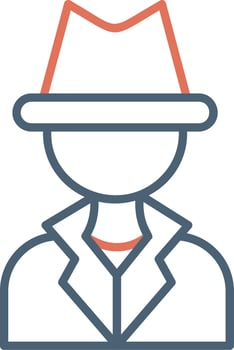 Detective Vector Icon