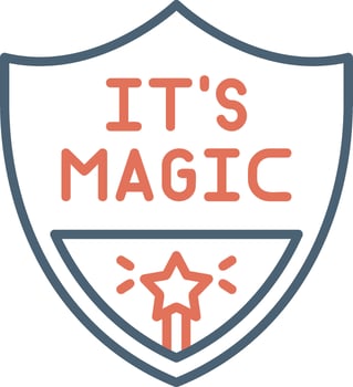 Its Magic Vector Icon