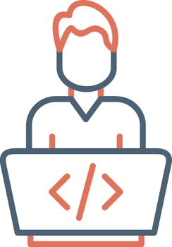 Programmer Vector Icon