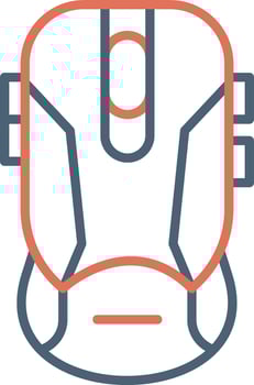Wireless Mouse Vector Icon