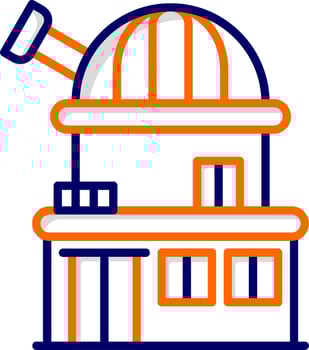 Observatory Vector Icon