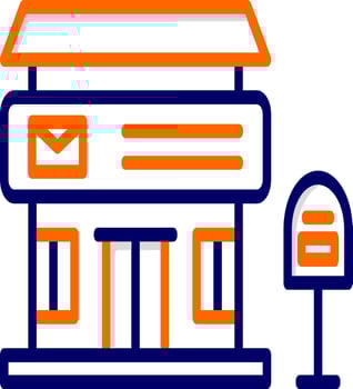 Post Office Vector Icon
