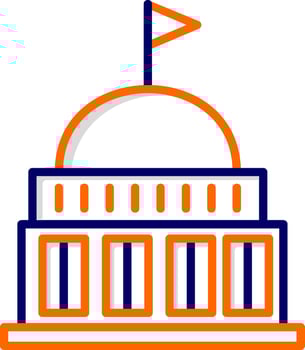 Parliament Vector Icon