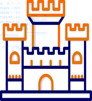 Castle Vector Icon