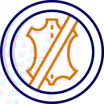 no leather Vector Icon