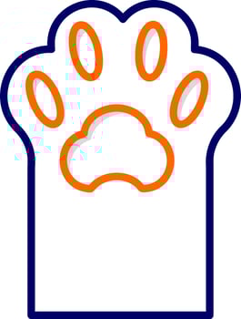Paw Vector Icon