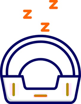 pet bed Vector Icon