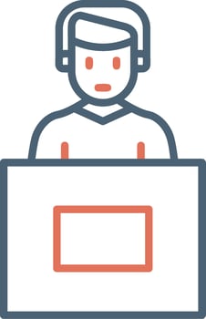 Interview Vector Icon