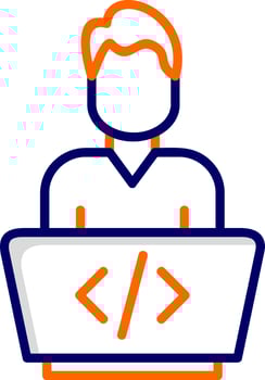 Programmer Vector Icon