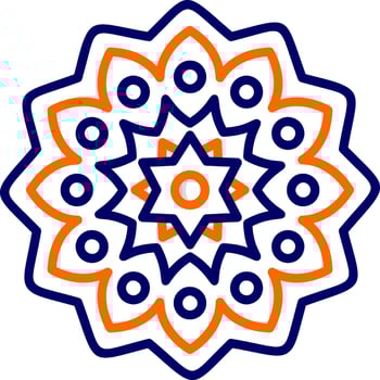 Mandala Vector Icon