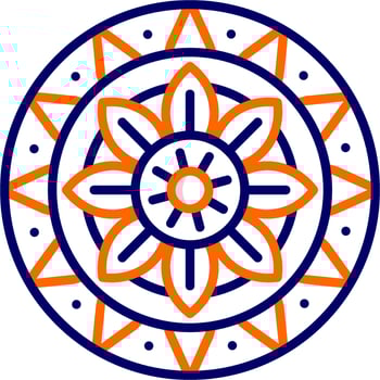 Mandala Vector Icon