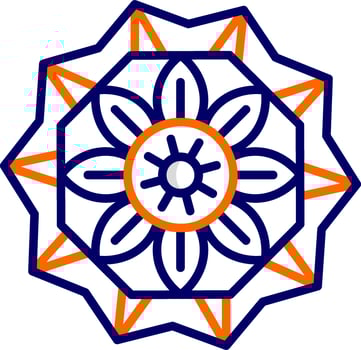 Mandala Vector Icon