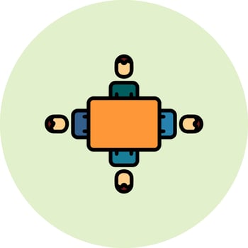 Meeting Vector Icon