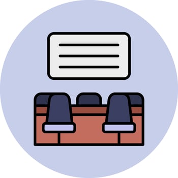 Meeting Room Vector Icon