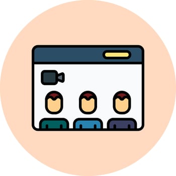 Meeting Vector Icon