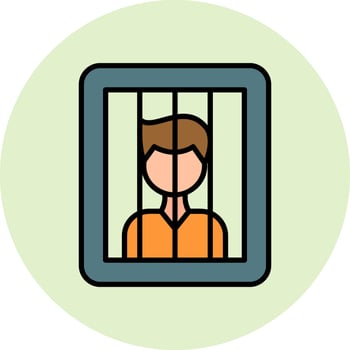 Prisoner Vector Icon