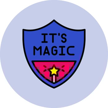 Its Magic Vector Icon