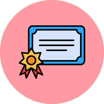 Certificate Vector Icon