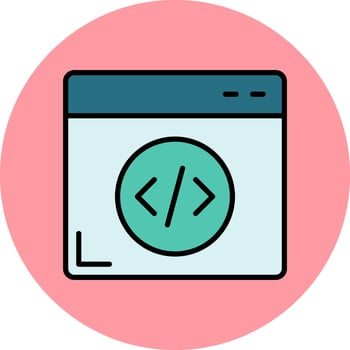 Web Programming Vector Icon