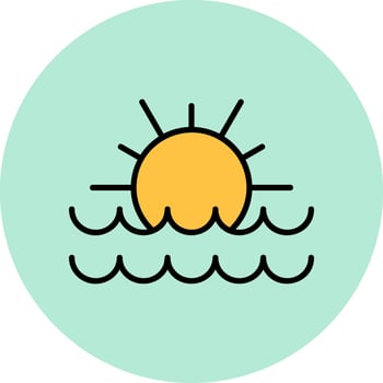 Sun Vector Icon