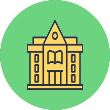 Library Vector Icon