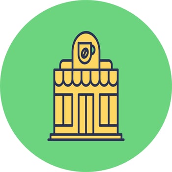 Coffee Shop Vector Icon