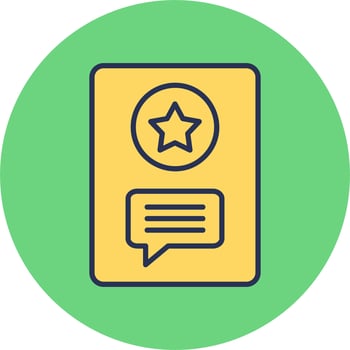 Greeting Vector Icon