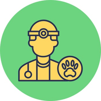 veterinarian Vector Icon