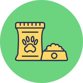 pet food Vector Icon