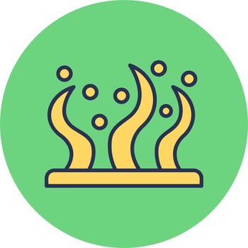 Seaweed Vector Icon