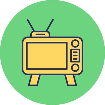 Television Vector Icon