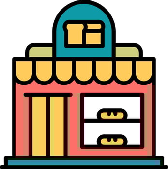 Bakery Shop Vector Icon