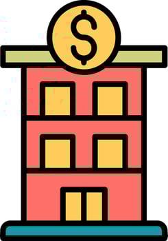 Bank Vector Icon