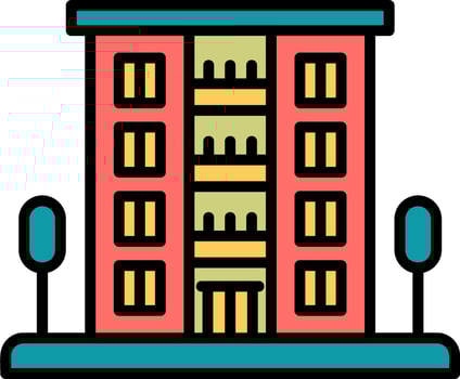 Apartment Vector Icon