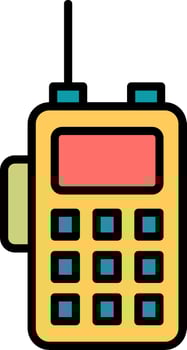 Walkie Talkie Vector Icon