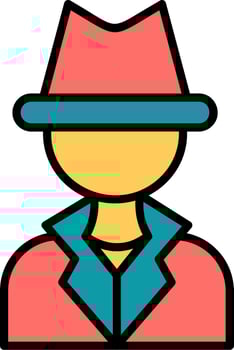 Detective Vector Icon