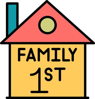 Family First Vector Icon