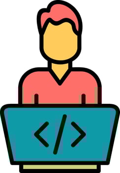 Programmer Vector Icon