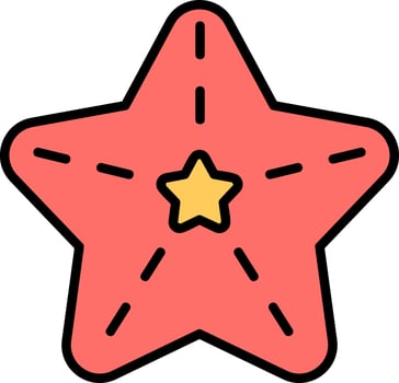 Starfish Vector Icon