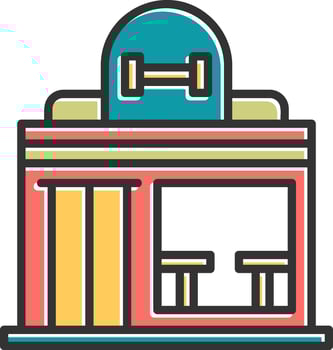 Gym Vector Icon