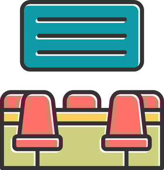 Meeting Room Vector Icon