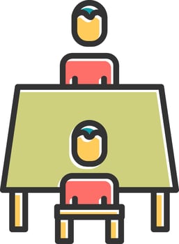Interview Vector Icon