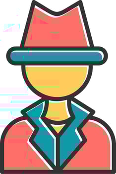 Detective Vector Icon