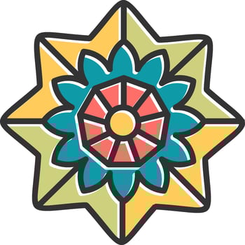Mandala Vector Icon