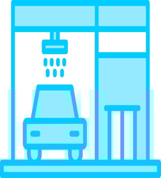 Carwash Vector Icon